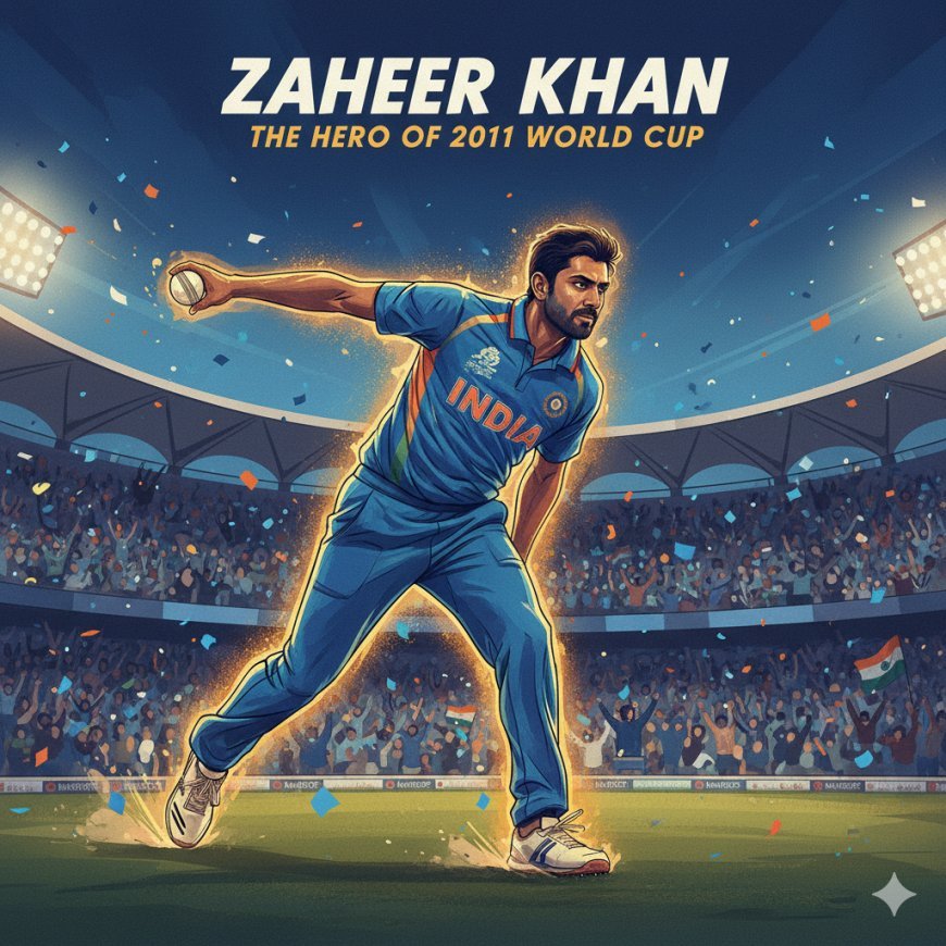 🏏 Zaheer Khan Birthday Special : The Unsung Hero of India’s 2011 World Cup Victory